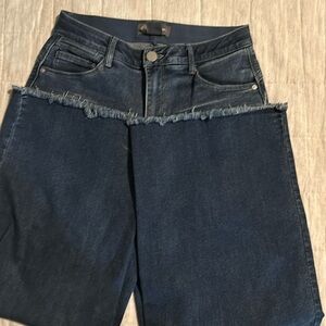 Democracy extra wide leg jeans like new, worn twice. Size 8